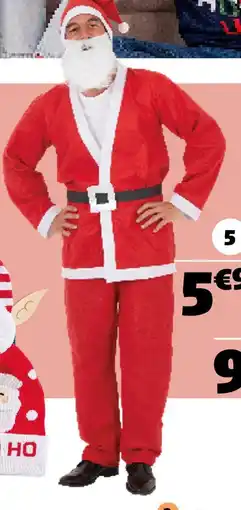 Gifi Costume père noël offre