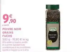 Intermarché Fuchs - poivre noir grains offre