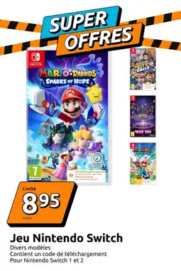 Action Jeu nintendo switch offre