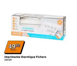Action Imprimante thermique fichero offre