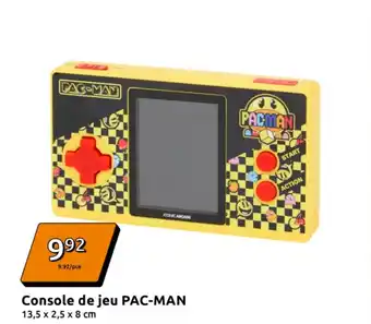 Action Console de jeu pac-man offre