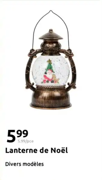 Action Lanterne de noël offre