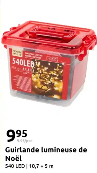 Action Guirlande lumineuse de noël offre