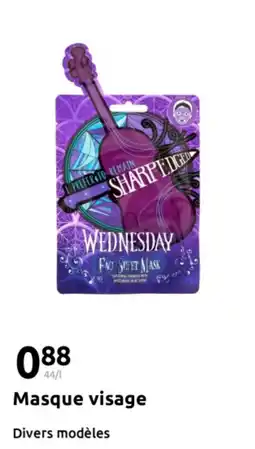 Action Masque visage offre