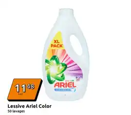 Action Lessive ariel color offre