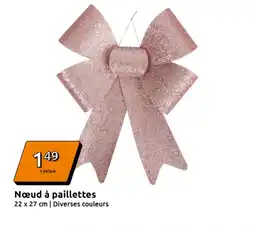 Action Nœud à paillettes offre