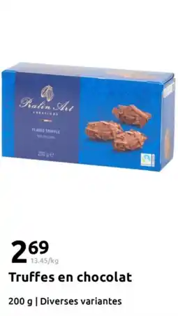 Action Truffes en chocolat offre