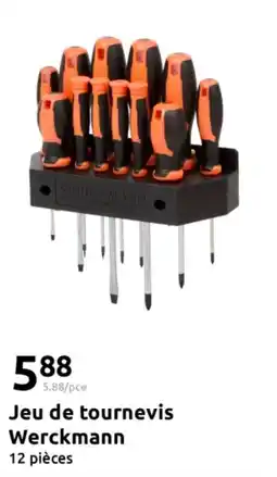 Action Jeu de tournevis werckmann offre