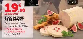 Bloc de foie gras feyel