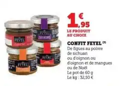Super U Confit feyel offre