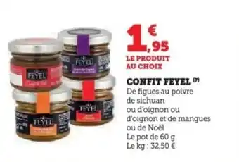 Super U Confit feyel offre