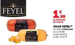 Super U Gelee fayel offre