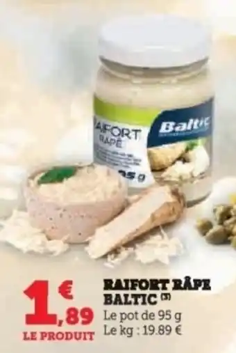 Super U Raifort råpe baltic offre