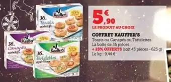 Super U Coffret kauffer's offre