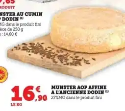 Super U Munster aop affine a l'ancienne dodin offre