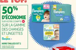 Auchan Supermarché Pampers offre