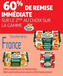Auchan Supermarché Panier yoplait offre