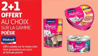 Auchan Supermarché Poésie vitakraft offre