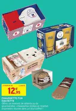 Intermarché Express Chaussette fun hachette offre