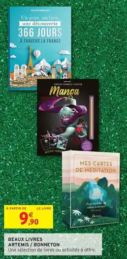 Intermarché Express Beaux livres artemis bonneton offre
