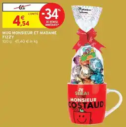 Intermarché Express Mug monsieur et madame fizzy offre