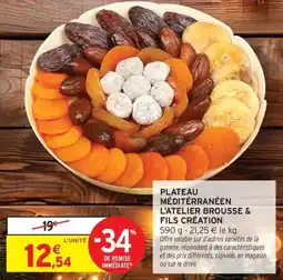 Intermarché Express Plateau méditerranéen l'atelier brousse & fils création offre