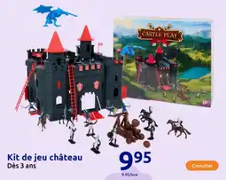 Action Kit de jeu château offre