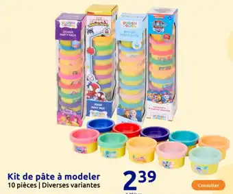 Action Kit de pâte à modeler offre