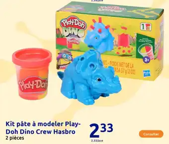 Action Kit pâte à modeler play- doh dino crew hasbro offre