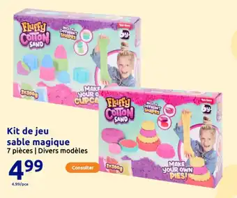 Action Kit de jeu sable magique offre