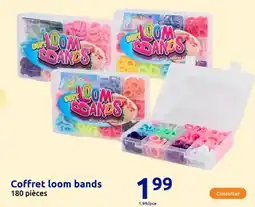 Action Coffret loom bands offre