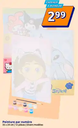 Action Peinture par numéro offre