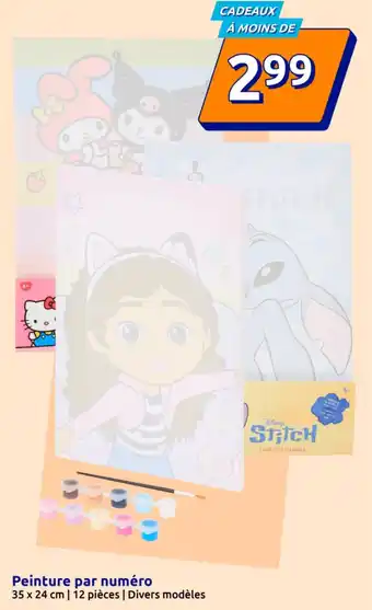 Action Peinture par numéro offre