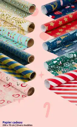 Action Papier cadeau offre