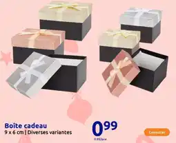 Action Boîte cadeau offre