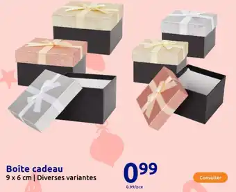 Action Boîte cadeau offre