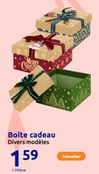 Action Boîte cadeau offre
