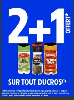 Intermarché DUCROS Sur tout offre