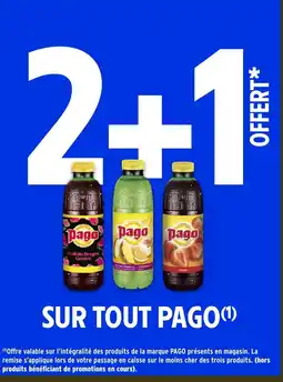 Intermarché PAGO Sur tout offre