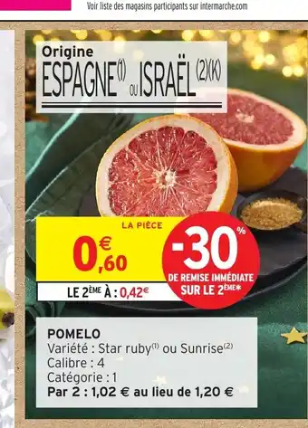 Intermarché Pomelo offre