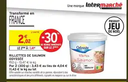 Intermarché ODYSSÉE Rillettes de saumon offre