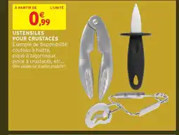 Intermarché Ustensiles pour crustacés offre
