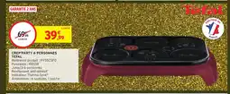Intermarché TEFAL Crep'party 6 personnes offre