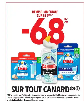 Intermarché CANARD Sur tout offre