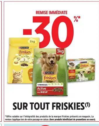 Intermarché FRISKIES Sur tout offre