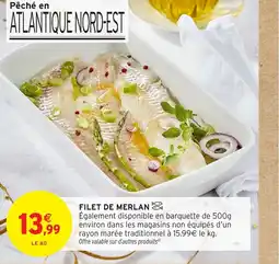 Intermarché Filet de merlan offre