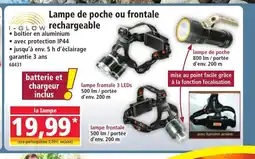 Norma I-GLOW Lampe de poche ou frontale rechargeable offre