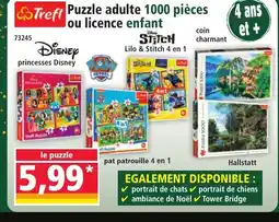 Norma TREFI Puzzle adulte 1000 pièces ou licence enfant offre