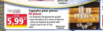 Norma Capsules pour pièces 40 pièces offre