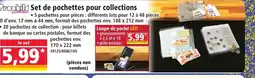 Norma Set de pochettes pour collections offre